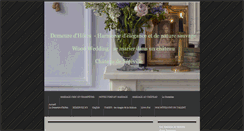 Desktop Screenshot of chateaudesereville.com